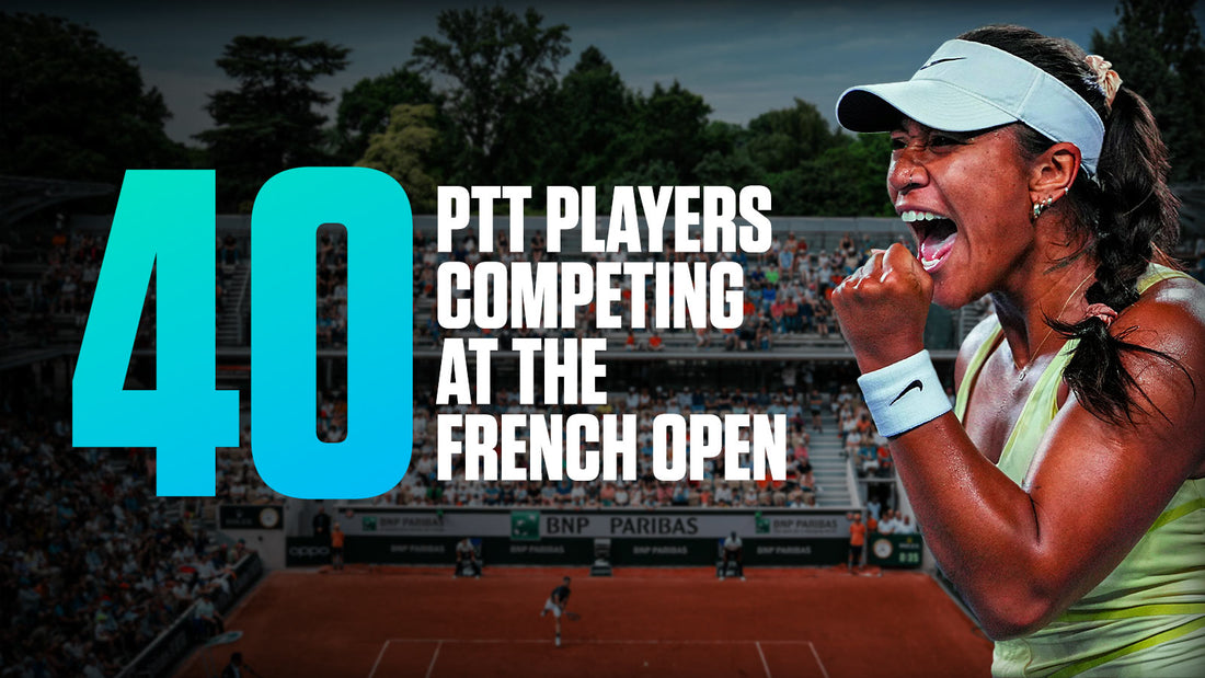 40 UTR PTT players competing at the French Open