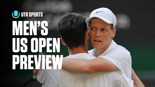 Jannik Sinner and Carlos Alcaraz are the US Open men's draw favorites.