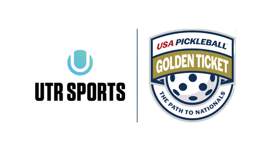UTR Sports Partners with USA Pickleball to Host Golden Ticket Tournaments