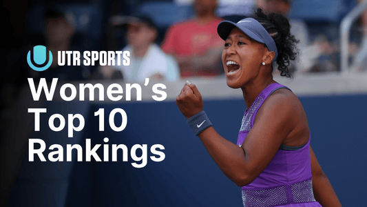 Naomi Osaka in action at the 2025 US open.