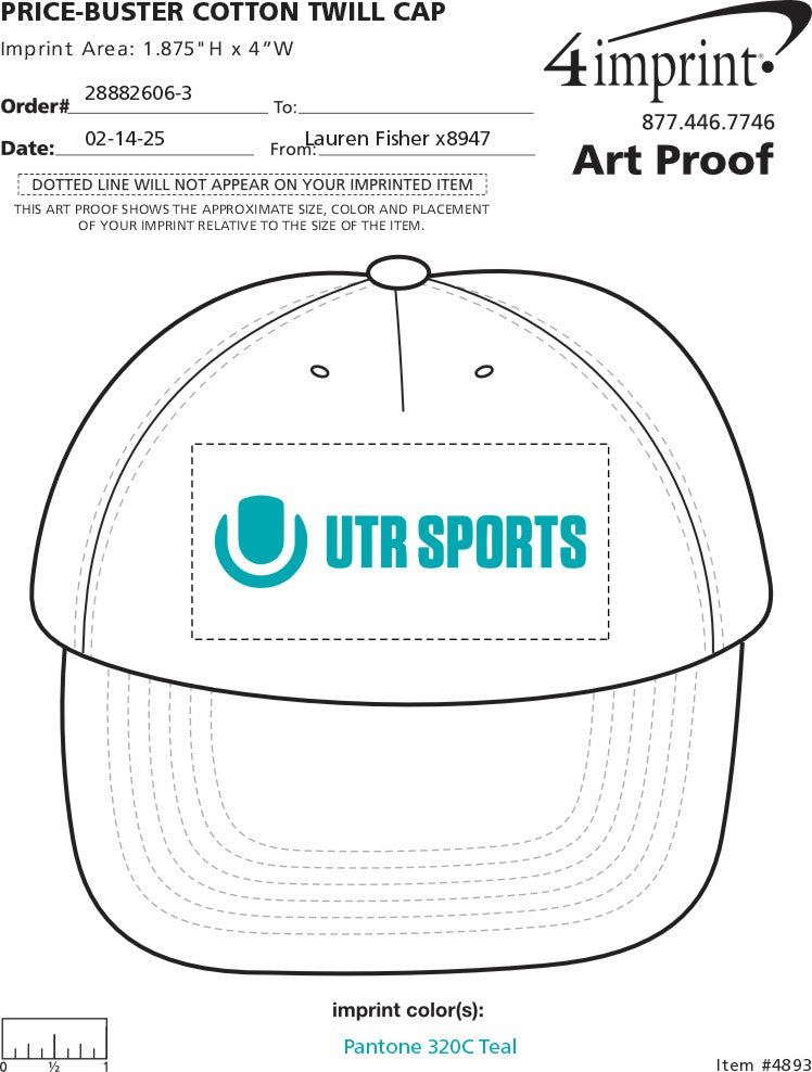 UTR Sports Cotton Twill Cap