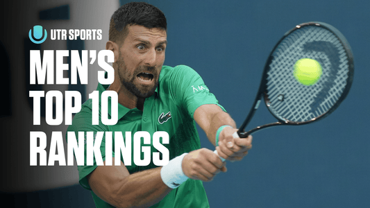 UTR Rating Top 10 Men's Tennis Players: Sinner, Djokovic, Alcaraz [May 2025]