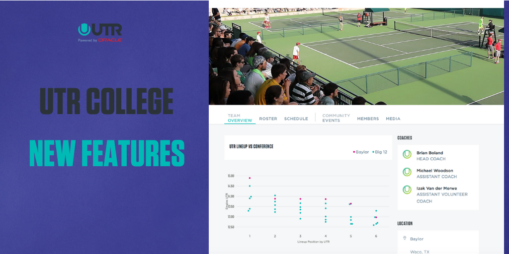 New Updates to UTR College!