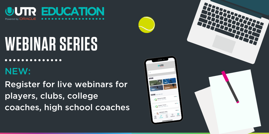 Announcing the New UTR Webinar Series
