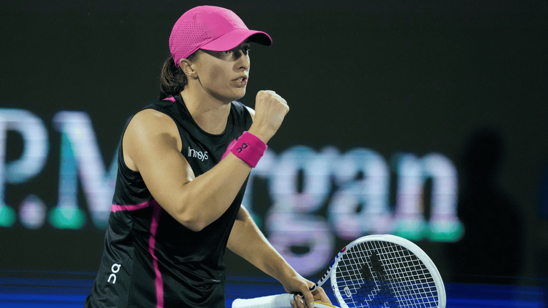 February WTA Recap Swiatek Rybakina Paolini Among Top Performers