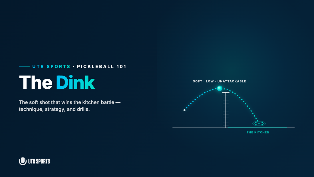 Master the Pickleball Dink: Technique, Strategy & Drills | UTR Sports
