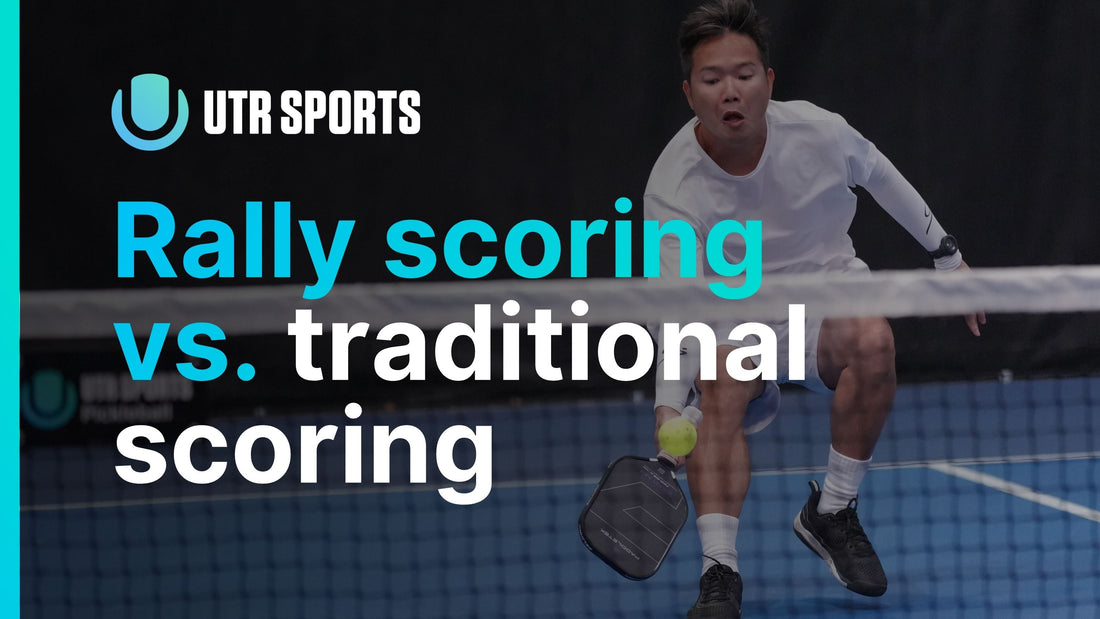Rally scoring vs. traditional scoring in pickleball