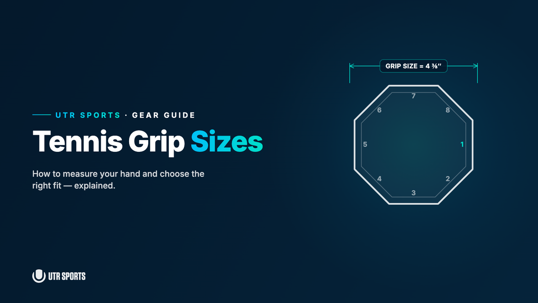 Tennis Grip Sizes Explained: How to Measure & Choose Your Fit