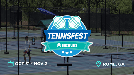 UTR Sports Tennisfest 2025: Four Major Events, One Epic Weekend in Rome, GA