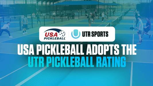 USA Pickleball Partners With UTR Sports For Its Tournaments, Including 2024 National Championships
