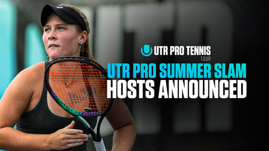 Woman prepares to hit a forehand while looking ahead to the incredible UTR Pro Summer Slam schedule