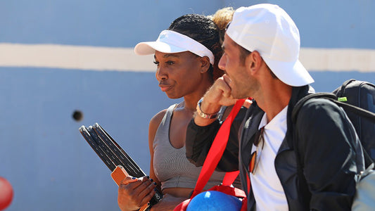 UTR Pro Tennis Tour Champion Pecotic Trains with Venus Williams in Croatia