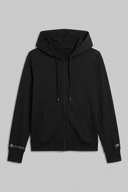 Fabletics | UTR Sports Cloud Jersey Full Zip Hoodie