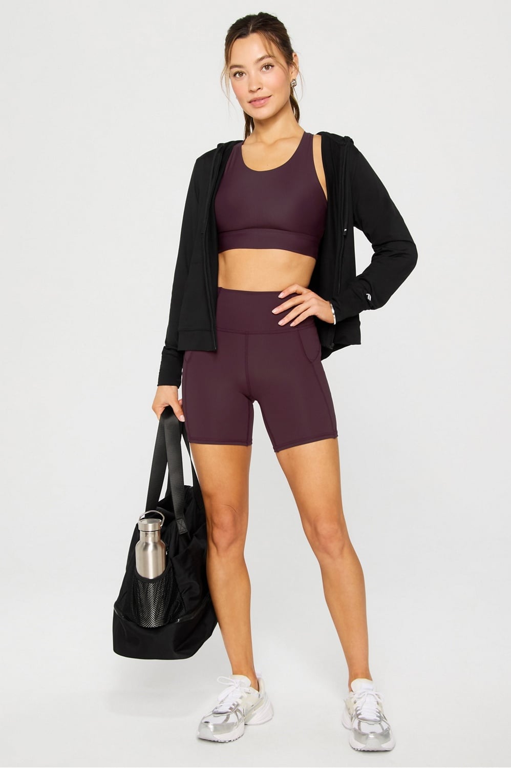 Fabletics | UTR Sports Cloud Jersey Full Zip Hoodie