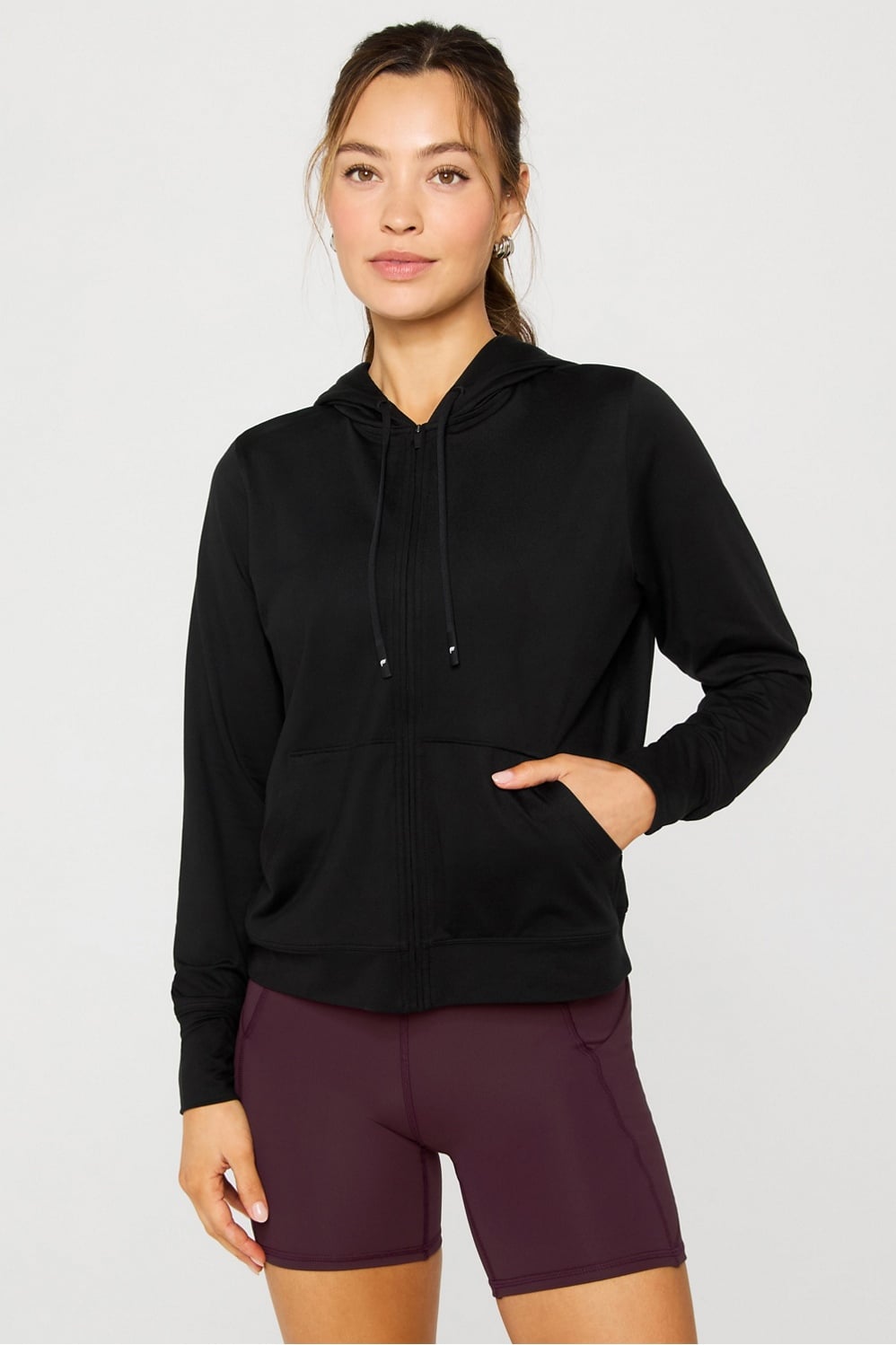 Fabletics | UTR Sports Cloud Jersey Full Zip Hoodie