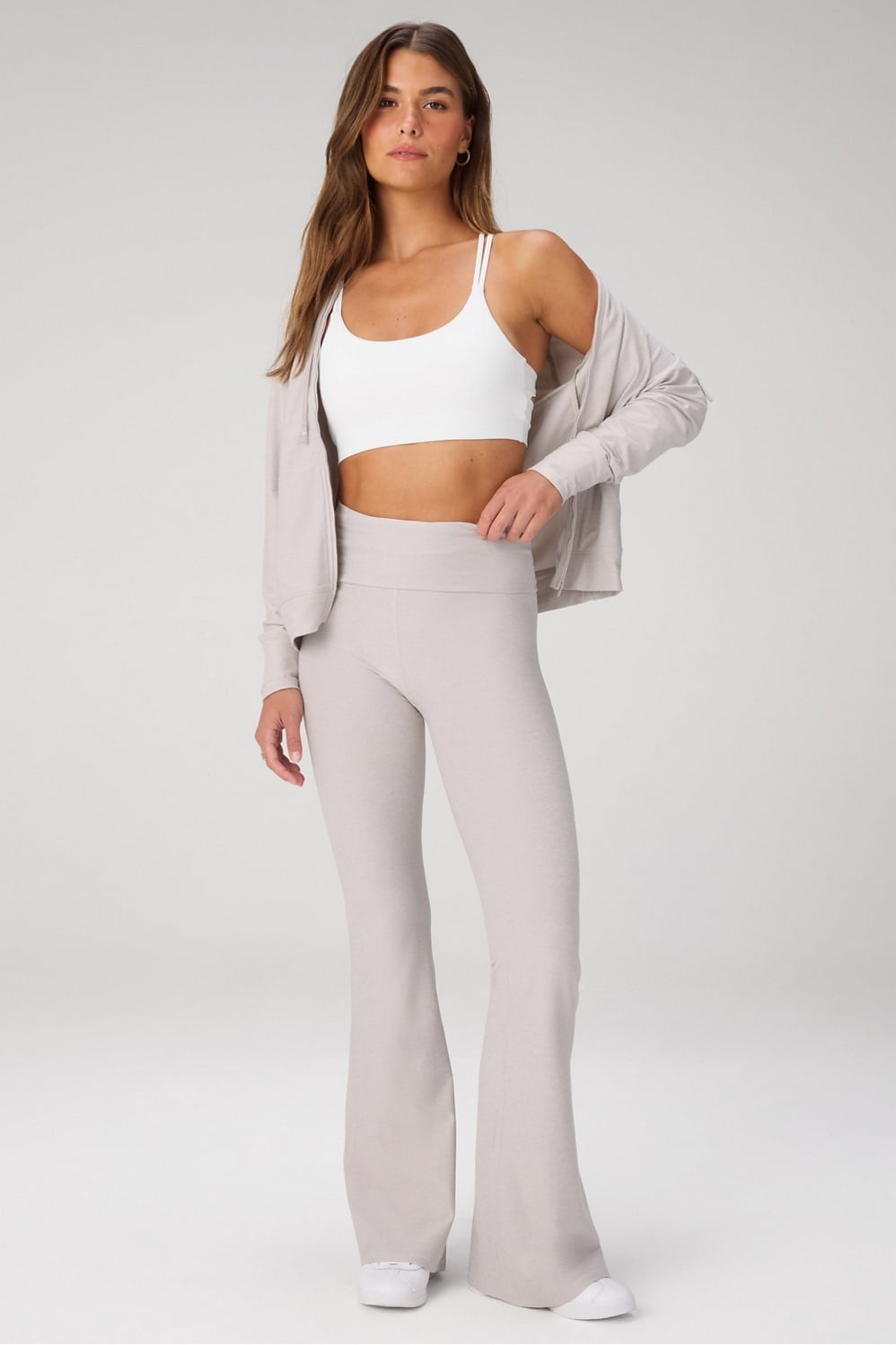Fabletics | UTR Sports Cloud Jersey Full Zip Hoodie