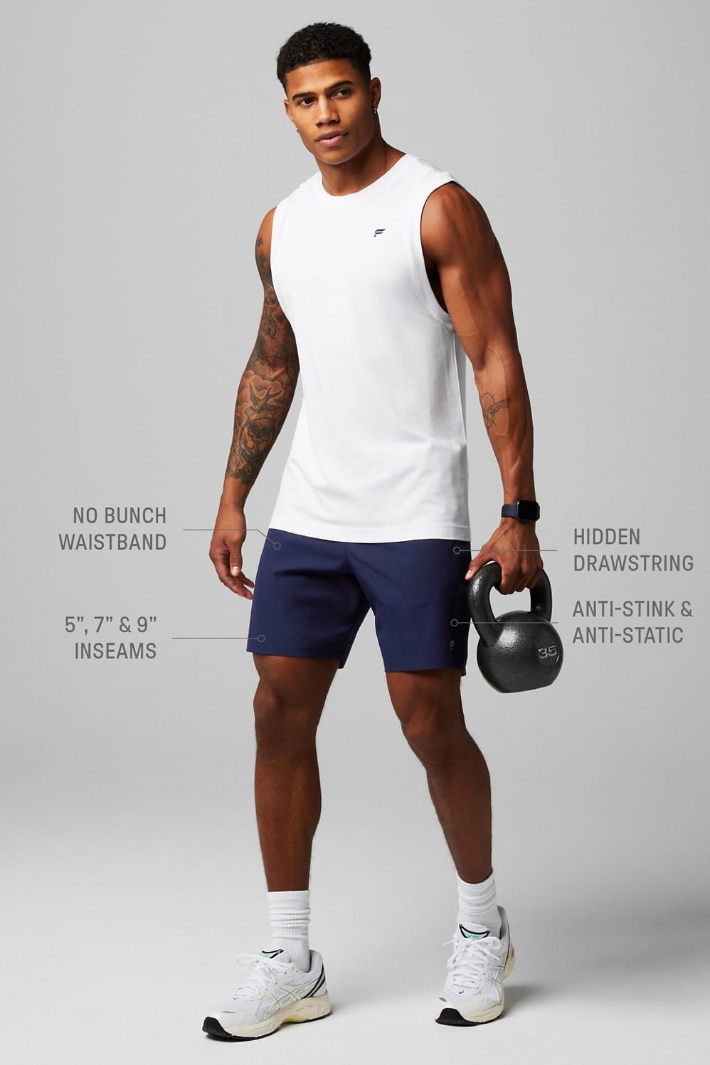 Fabletics | UTR Sports Fundamental II 7" Short (Unlined)