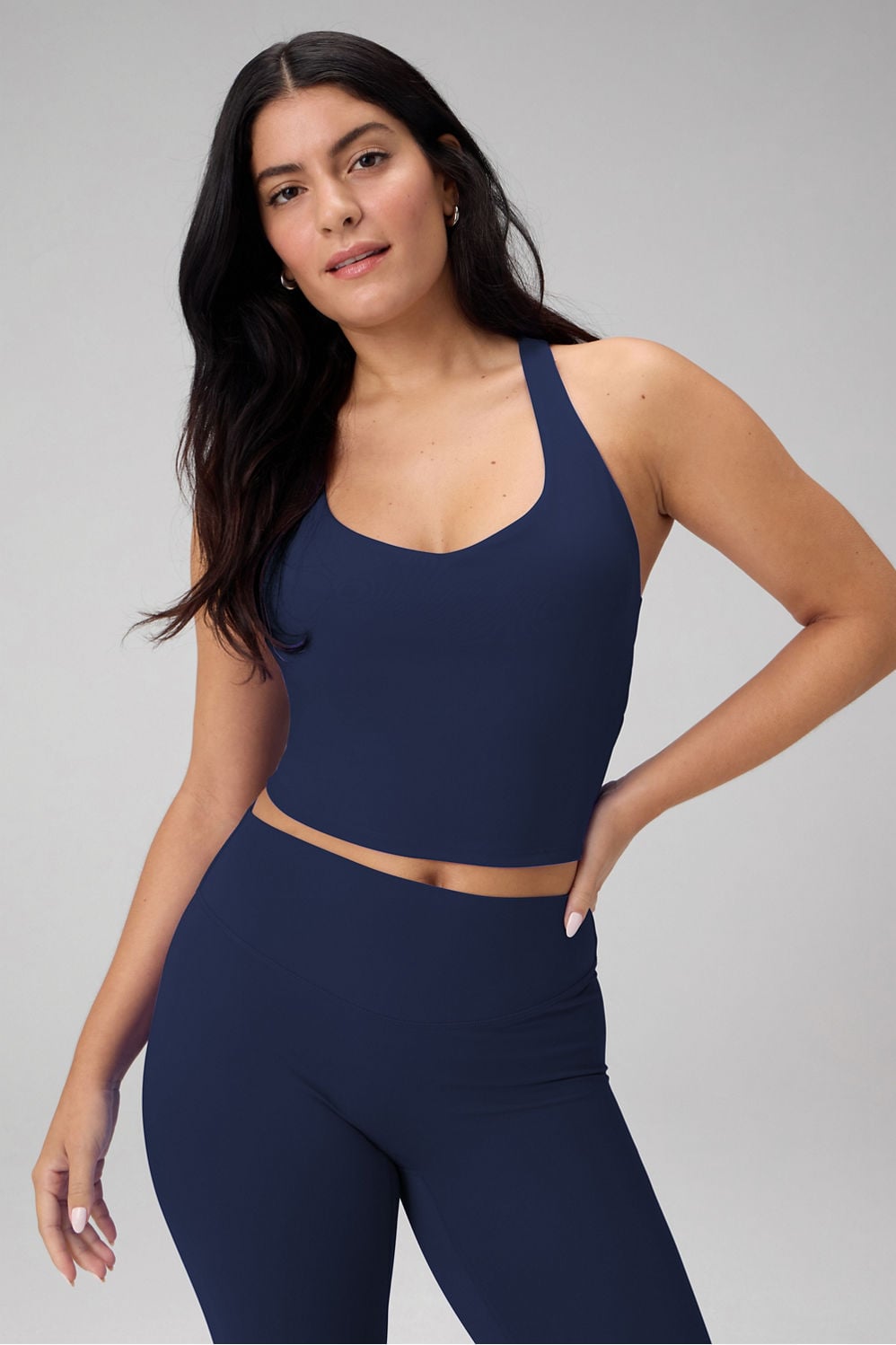 Fabletics | Anywhere Cropped Built-in Bra Tank
