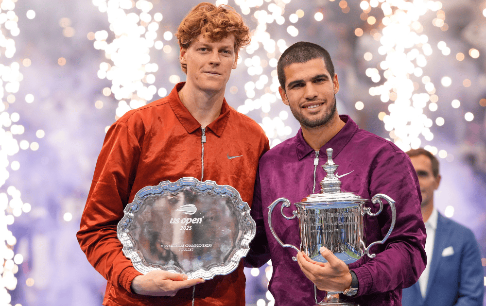 By the Numbers: Alcaraz Tops Sinner in 2025 US Open Final