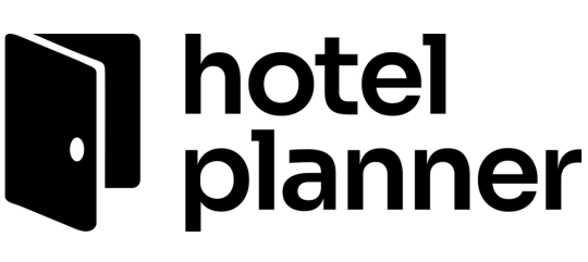 Hotel planner logo, partner of UTR Sports