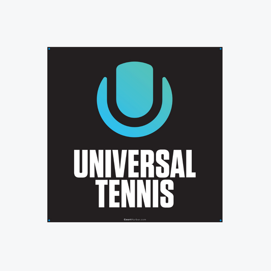 Universal Tennis Net Signs